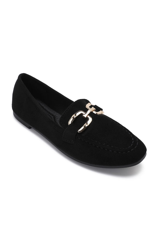 MOCASSIN EMELINE NOIR - JOIA BY ANDRE