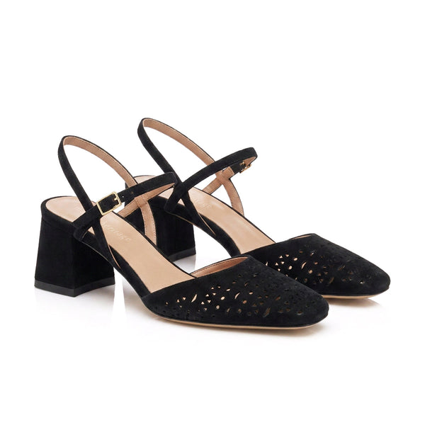 ROSSIA NOIR SUEDE - SANDALE