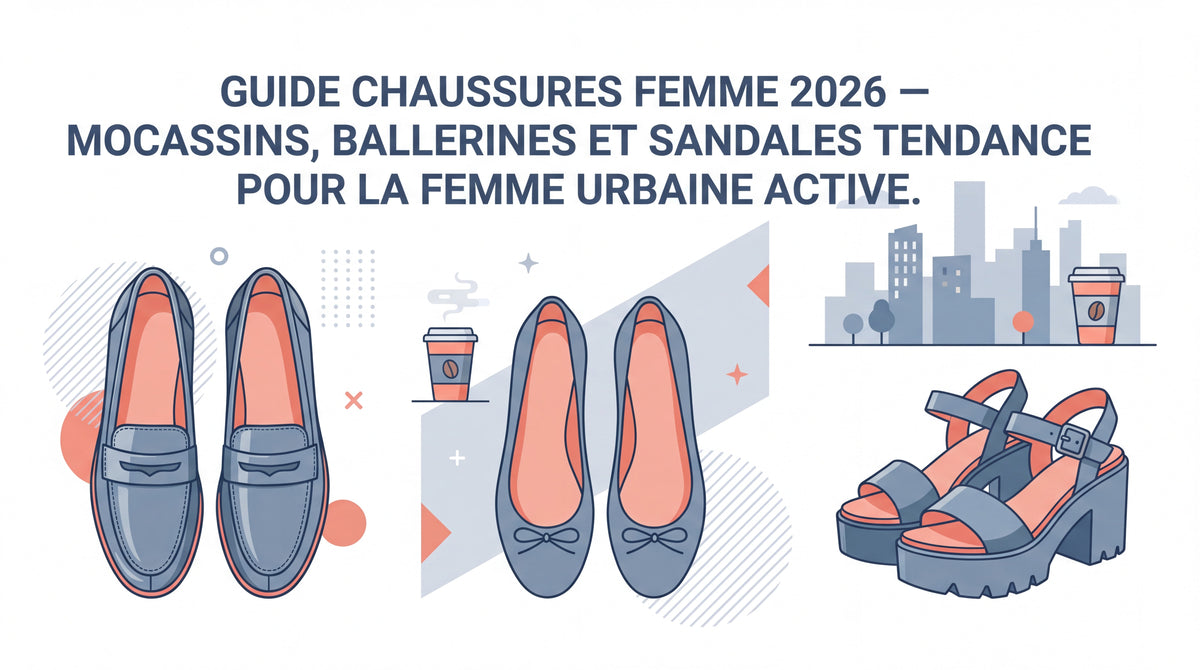Quelles chaussures femme choisir en 2026 pour être stylée et à l'aise toute la journée ?