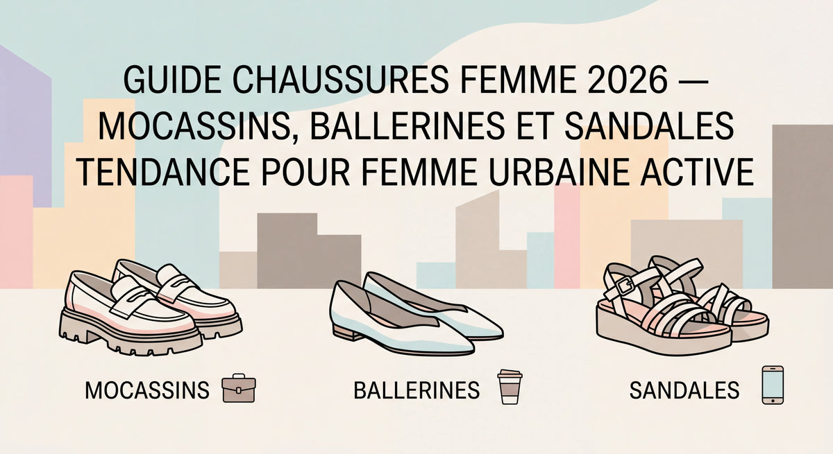 Quelles chaussures femme choisir en 2026 ? Le guide complet pour la femme urbaine active