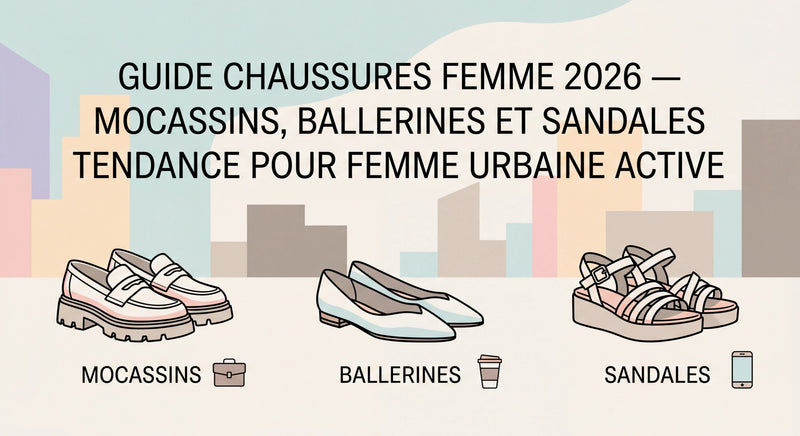 Quelles chaussures femme choisir en 2026 ? Le guide complet pour la femme urbaine active