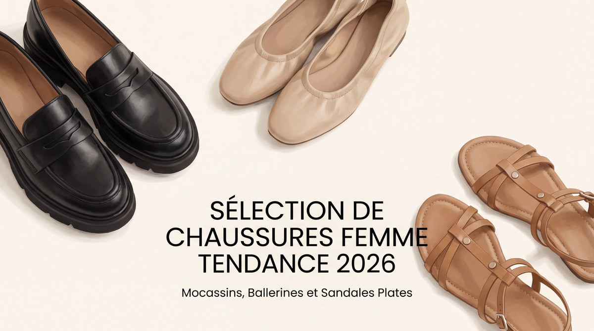 Quelles chaussures femme choisir en 2026 : mocassins, ballerines ou sandales ?