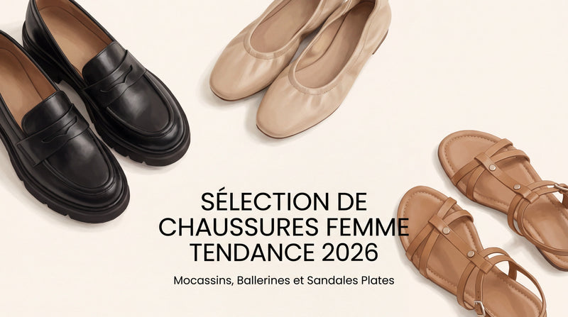 Quelles chaussures femme choisir en 2026 : mocassins, ballerines ou sandales ?