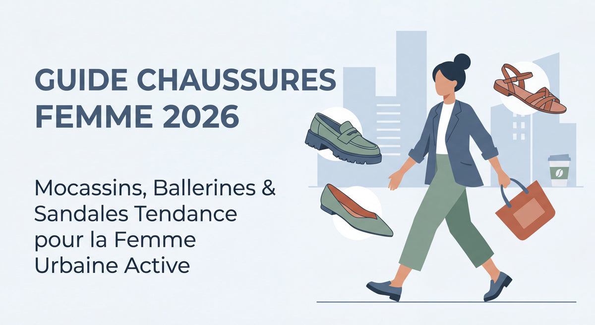 Chaussures femme : comment choisir entre mocassins, ballerines et sandales en 2026 ?
