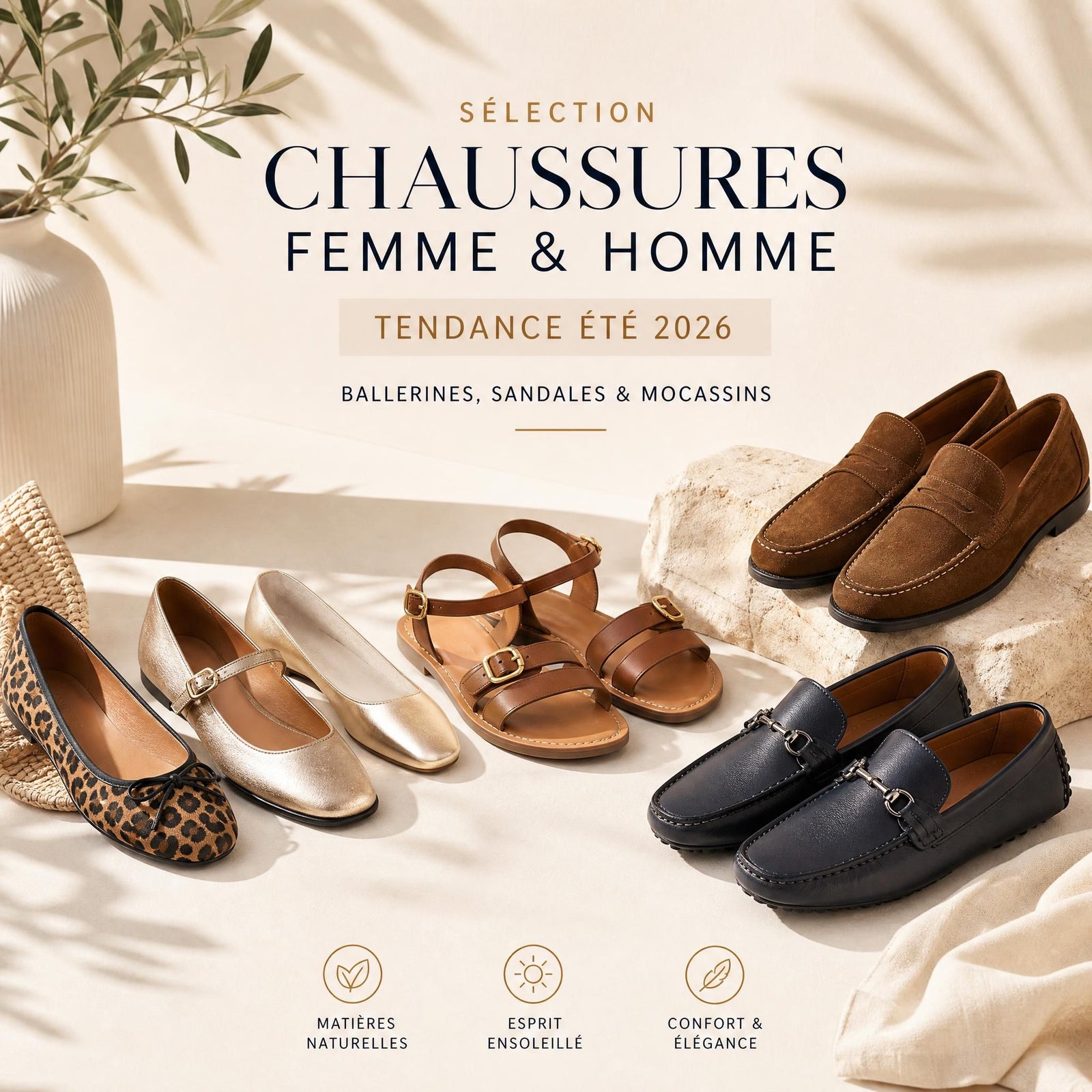 Chaussures été 2026 : les tendances à adopter (et où les trouver chez andré)