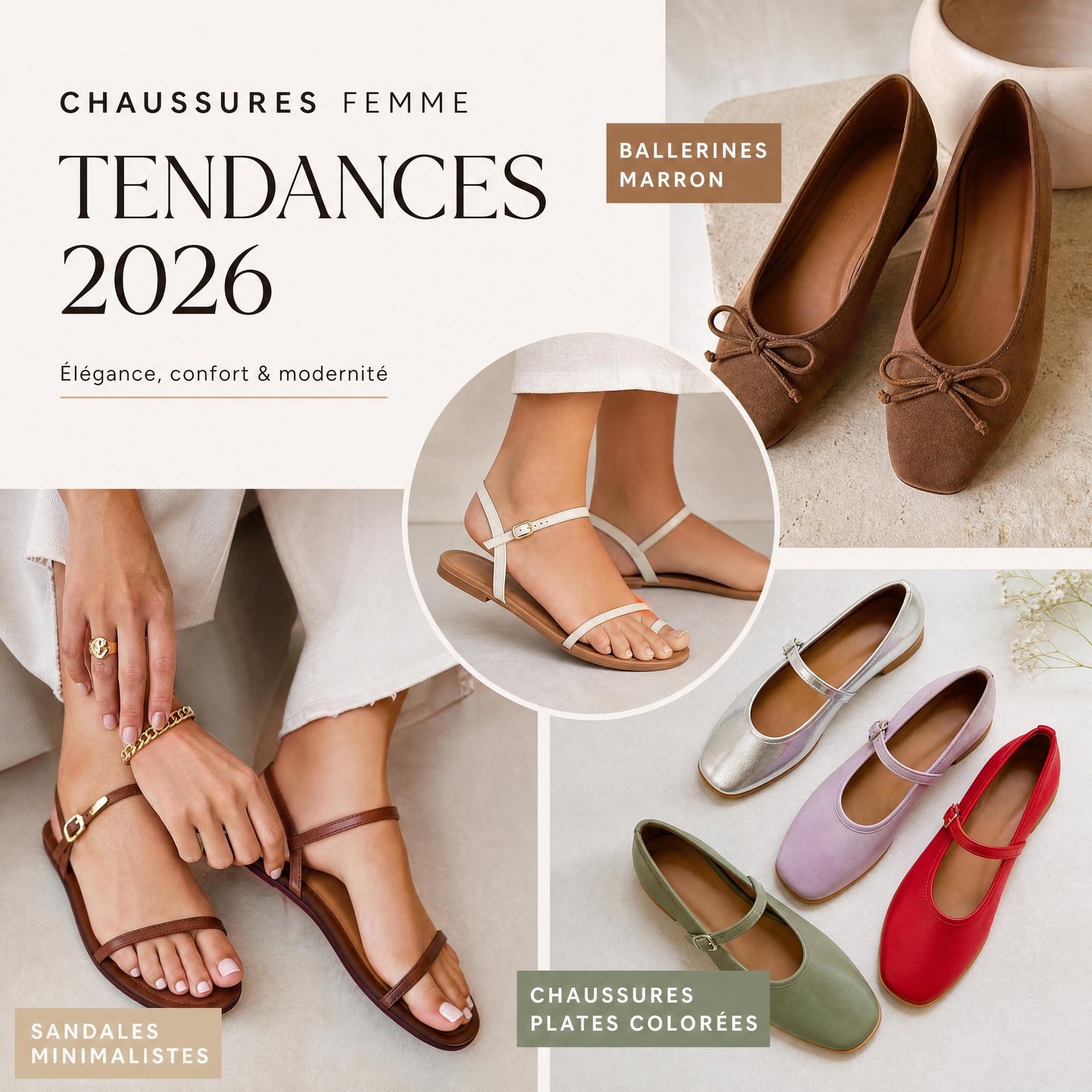 Chaussures femme 2026 : les tendances à adopter pour sublimer vos looks