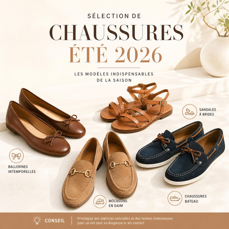 Chaussures été 2026 : les tendances femme et homme à adopter pour un look stylé