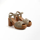 ABRA SUEDE SABLE - SABOT