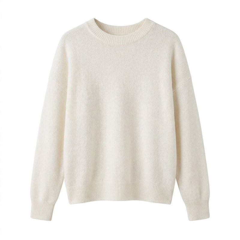ADALINE - 100% LAINE - BLANC - TU - PULL