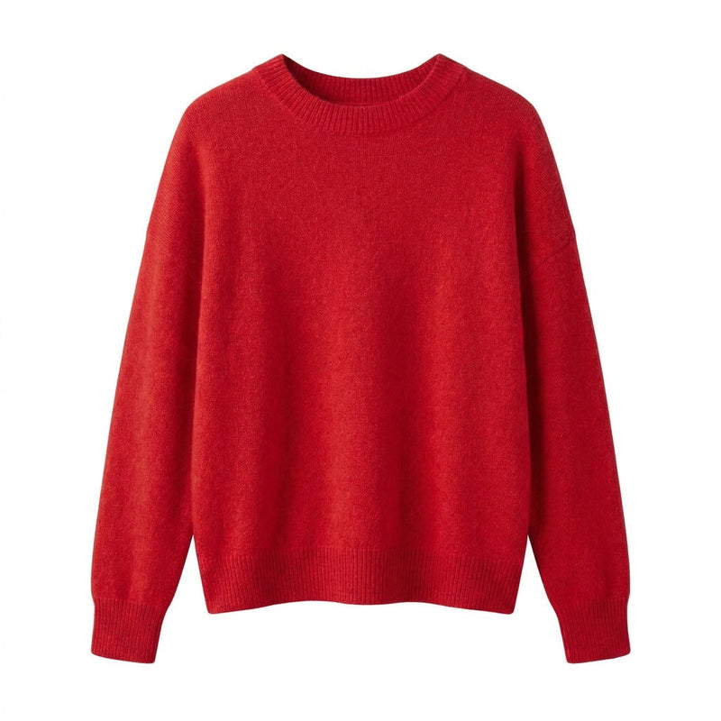 ADALINE - 100% LAINE - ROUGE - TU - PULL