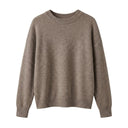 ADALINE - 100% LAINE - TAUPE - TU - PULL