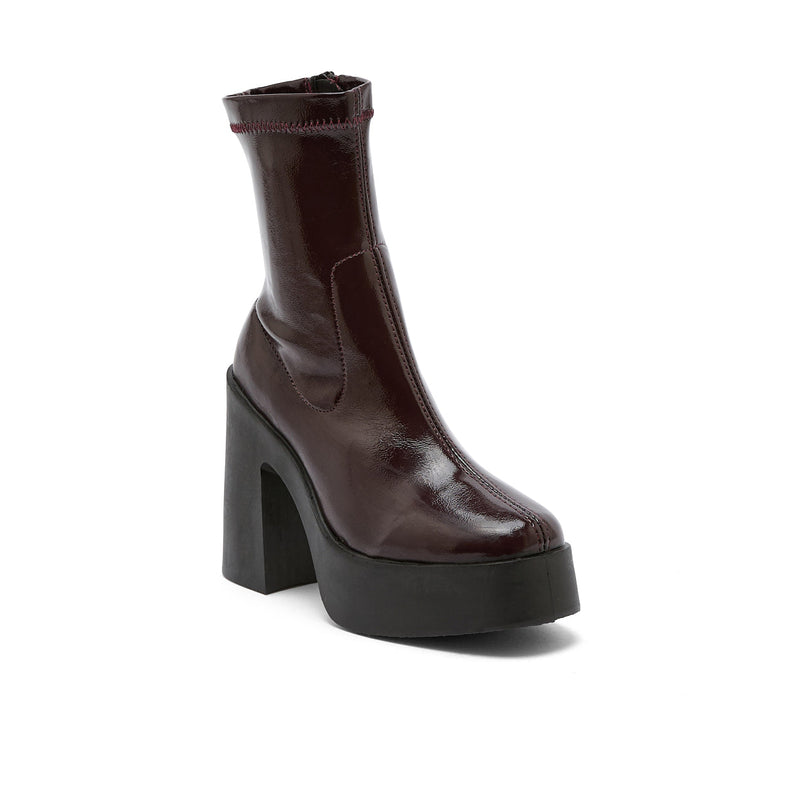 ADIARATOU BORDEAUX VERNIS - BOOTS