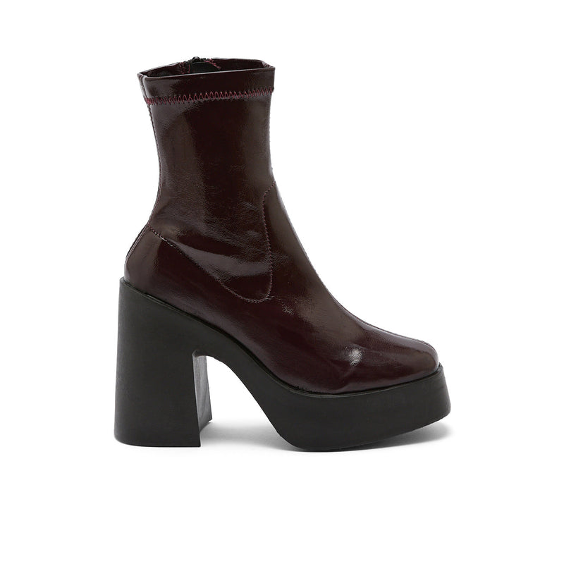 ADIARATOU BORDEAUX VERNIS - BOOTS