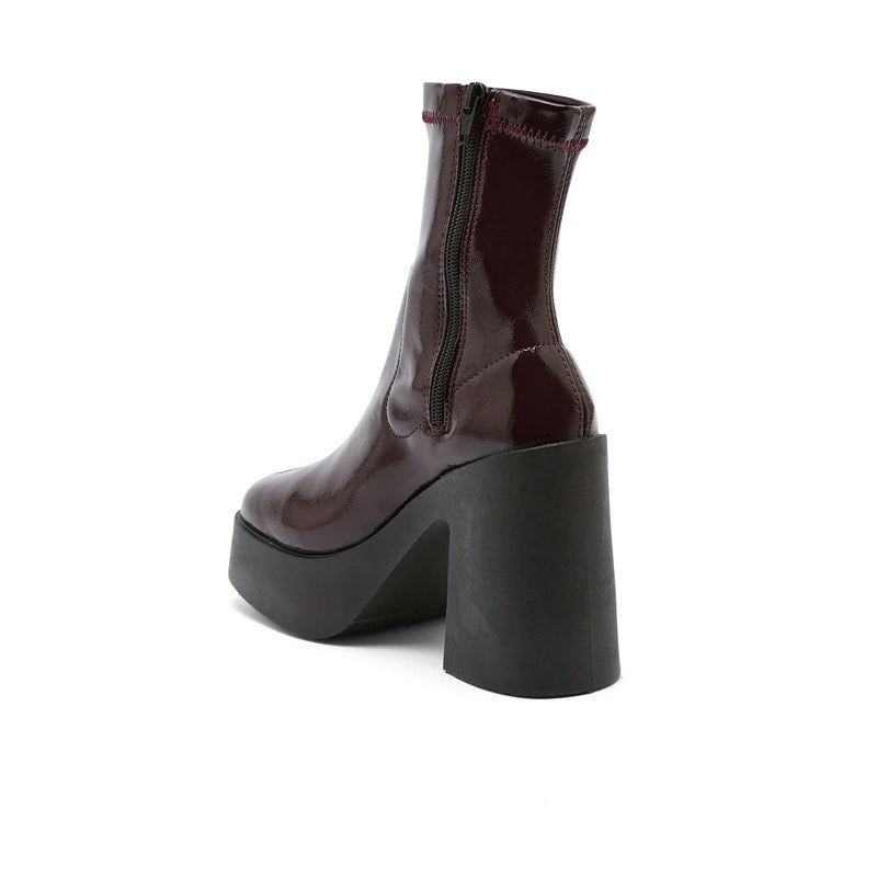 ADIARATOU BORDEAUX VERNIS - BOOTS