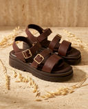 ADONIS MARRON CHOCOLAT - SANDALE