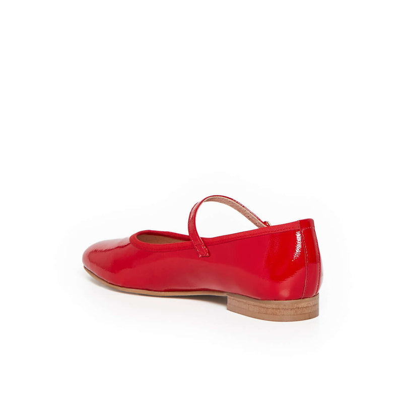BALLERINE AGATHE ROUGE - André
