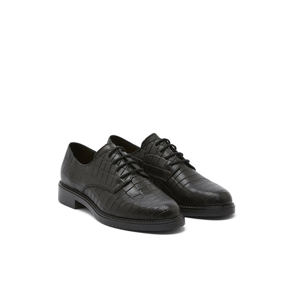 ALANA NOIR CROCO - DERBY