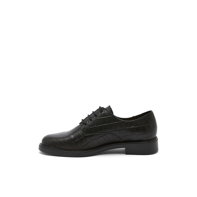 ALANA NOIR CROCO - DERBY