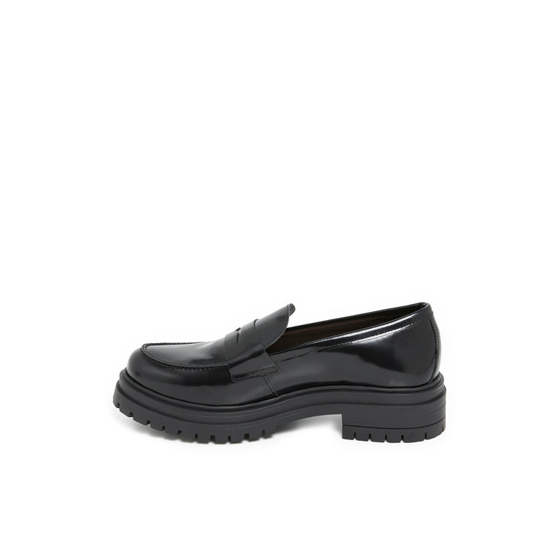 ALBANNE NOIR - MOCASSIN