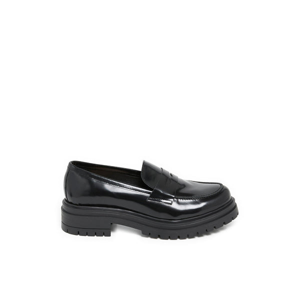 ALBANNE NOIR - MOCASSIN