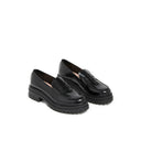 ALBANNE NOIR - MOCASSIN