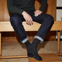 Chaussettes en laine Alliance - Gris foncé