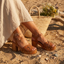 AMBREA CAMEL - SABOT