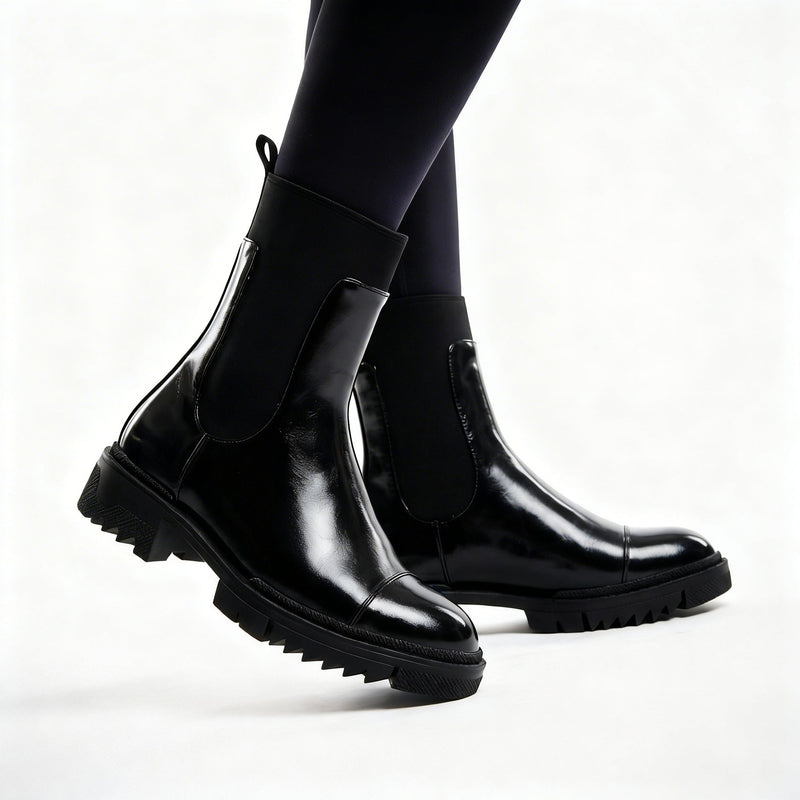 ANDREAS NOIR VERNIS - BOOTS