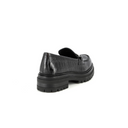 ANTONIS NOIR CROCO - MOCASSIN