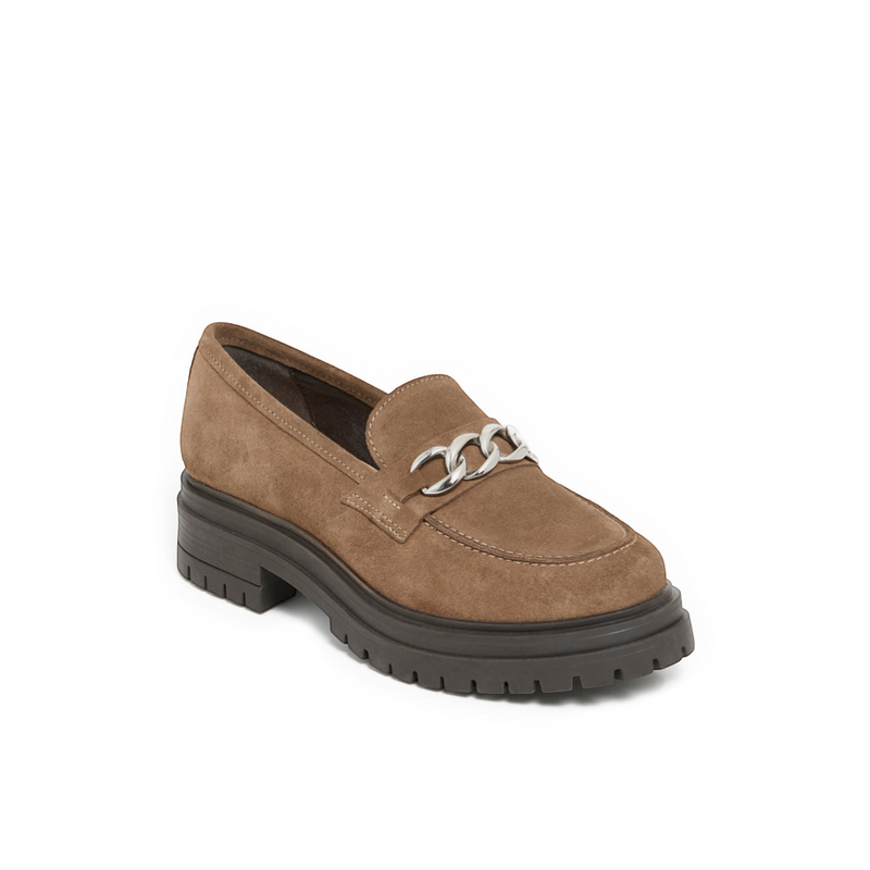 ANTONISA TAUPE SUEDE - MOCASSIN