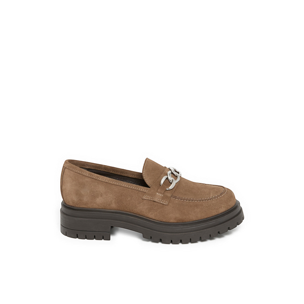 ANTONISA TAUPE SUEDE - MOCASSIN