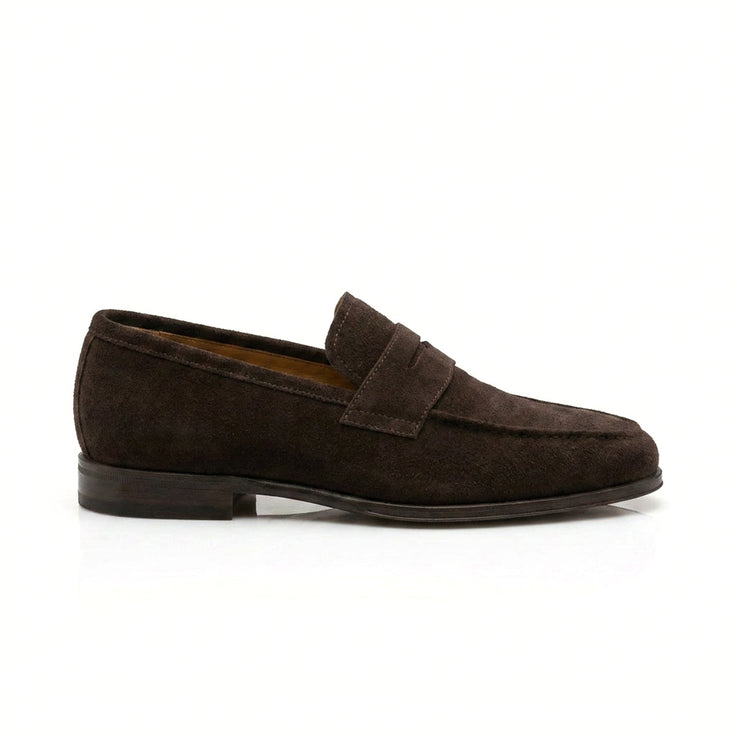 ARCHIBALD MARRON SUEDE - MOCASSIN
