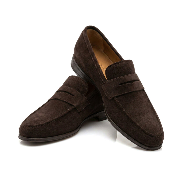 ARCHIBALD MARRON SUEDE - MOCASSIN