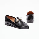 AURORELLE NOIR - MOCASSIN