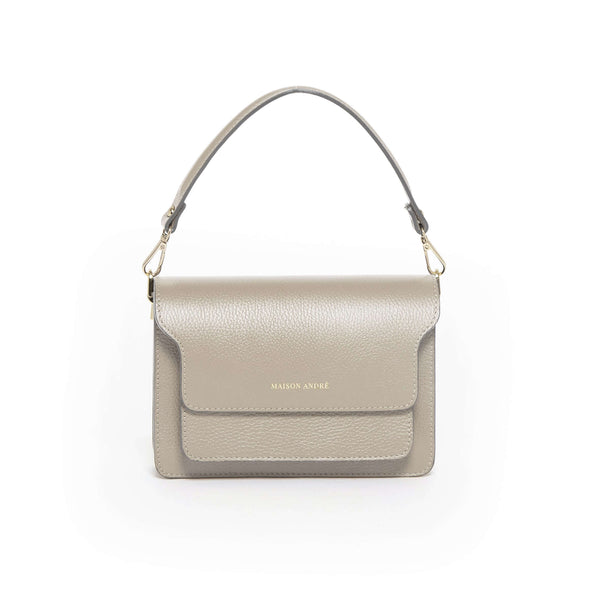 SAC À BANDOULIÈRE BELLEVILLE BLANC CASSÉ - André