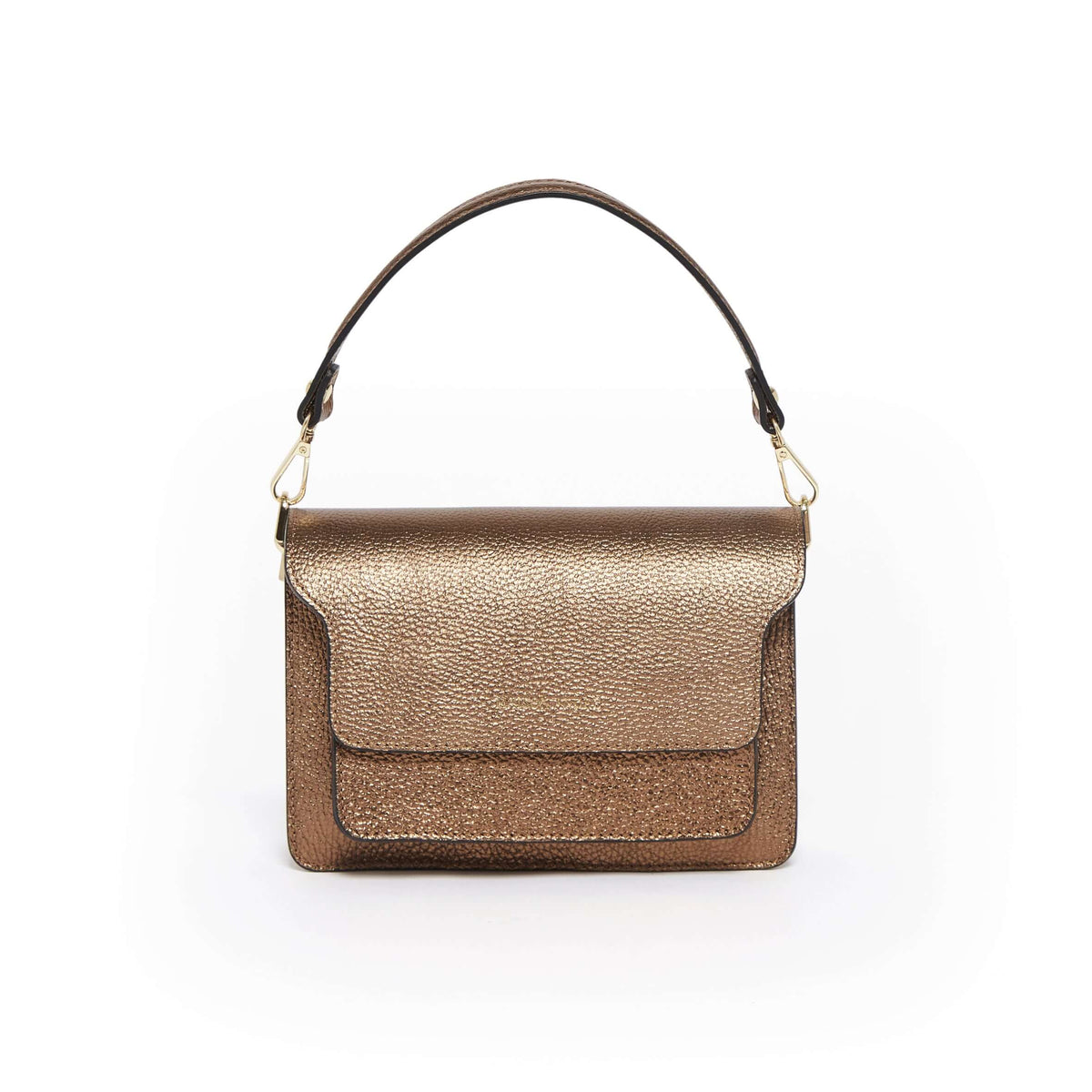 SAC À BANDOULIÈRE BELLEVILLE BRONZE - André