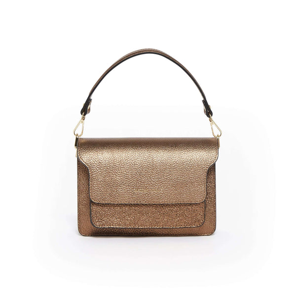 SAC À BANDOULIÈRE BELLEVILLE BRONZE - André