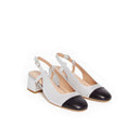 SLINGBACK BRUNIE ARGENT - André