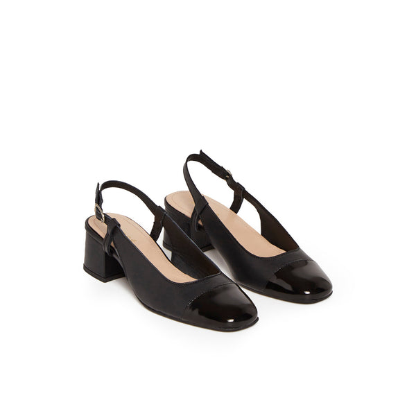 SLINGBACK BRUNIE  NOIR - André