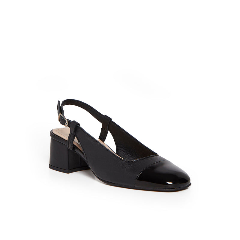 SLINGBACK BRUNIE  NOIR - André