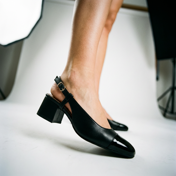 BRUNIE NOIR - SLINGBACK