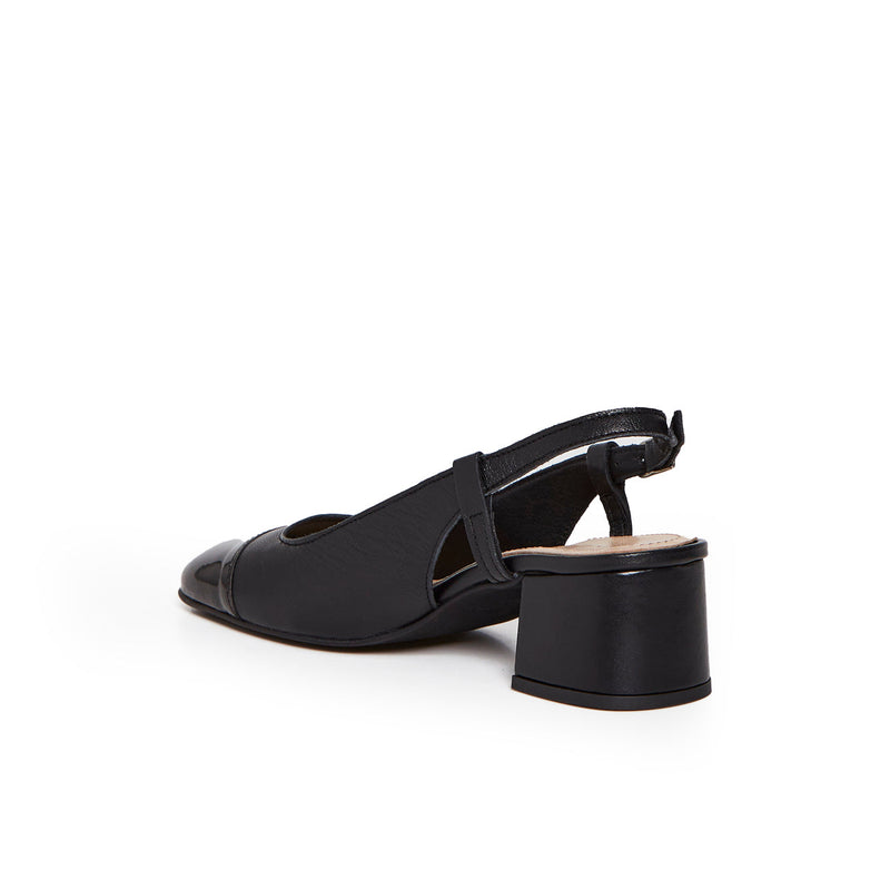 SLINGBACK BRUNIE  NOIR - André