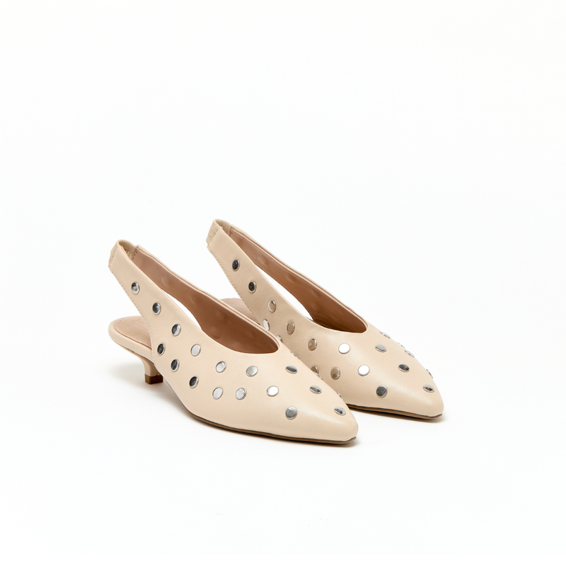 CALYNEA ECRU - SLINGBACK