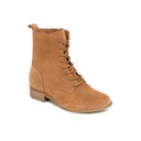 CANAILLE CAMEL SUEDE - BOOTS