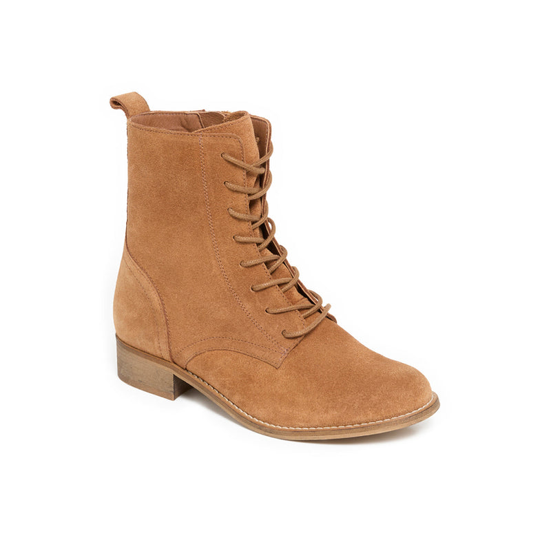 CANAILLE CAMEL SUEDE - BOOTS