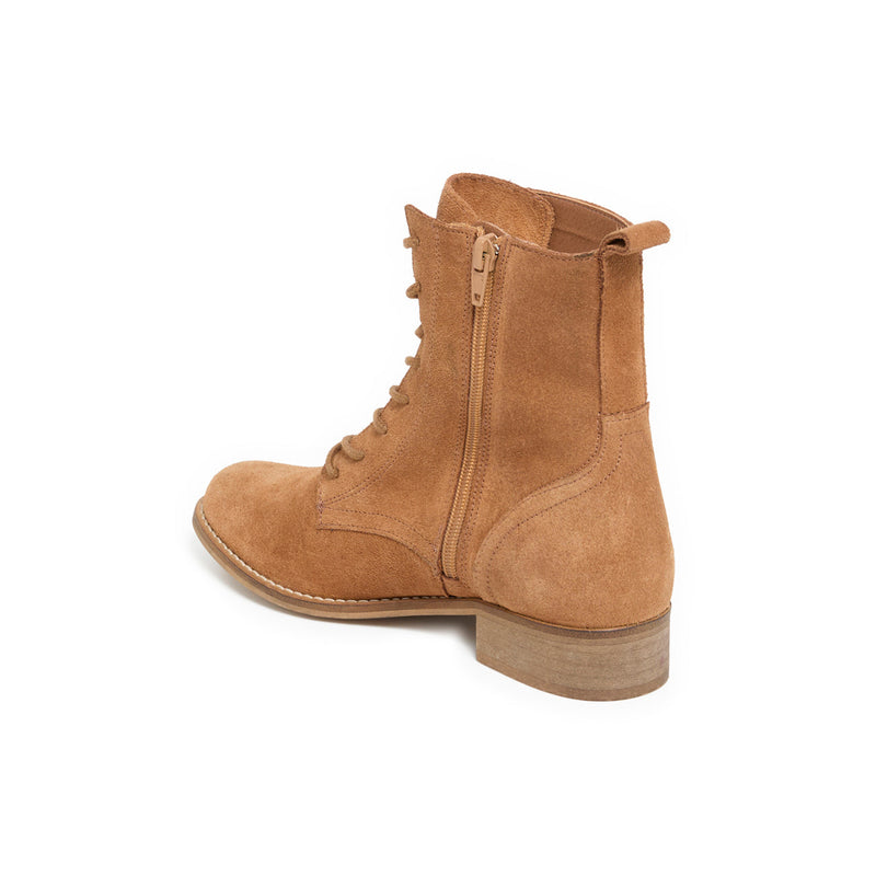 CANAILLE CAMEL SUEDE - BOOTS
