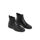 CARAMEL NOIR CROCO - BOOTS