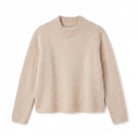 CASILDA - MELANGE LAINE ET ALPAGA - BEIGE - TU - PULL