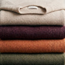 CASILDA - MELANGE LAINE ET ALPAGA - BORDEAUX - TU - PULL