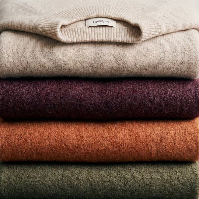 CASILDA - MELANGE LAINE ET ALPAGA - KAKI - TU - PULL